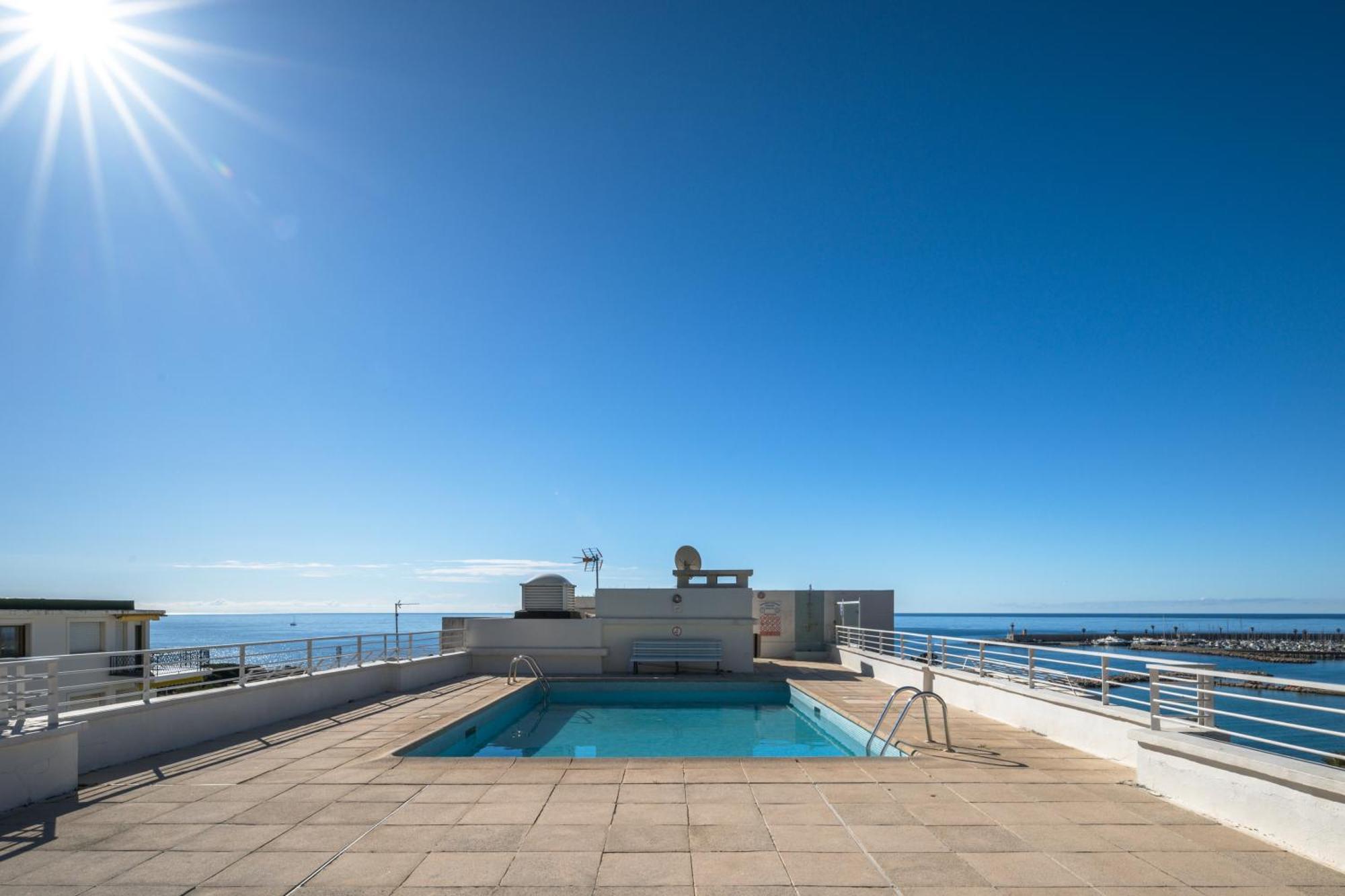 芒通Le Rocamare - Piscine Toit Terrasse - Parking Prive - Terrasse公寓 外观 照片