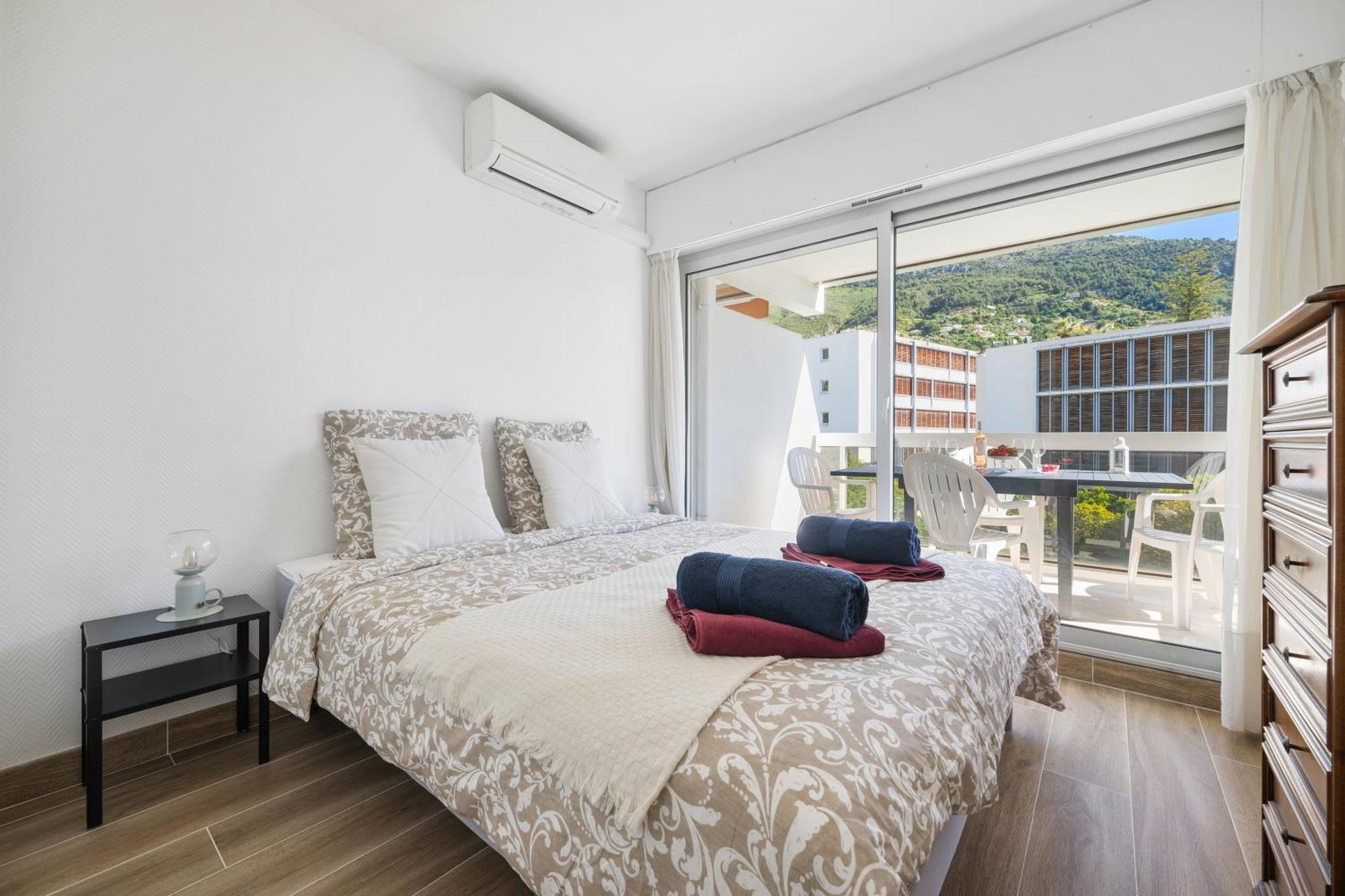 芒通Le Rocamare - Piscine Toit Terrasse - Parking Prive - Terrasse公寓 外观 照片